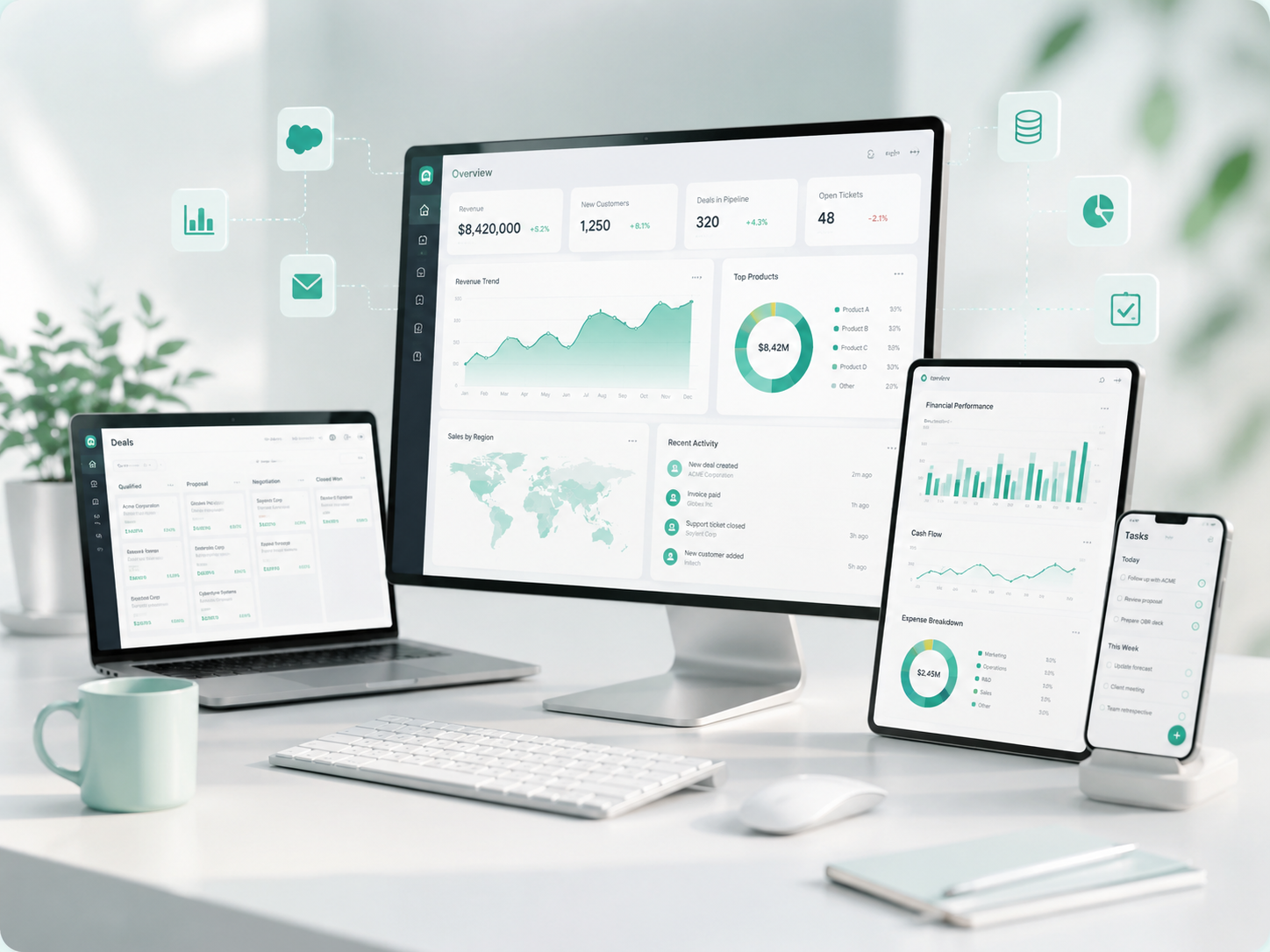 Web & Mobile illustration