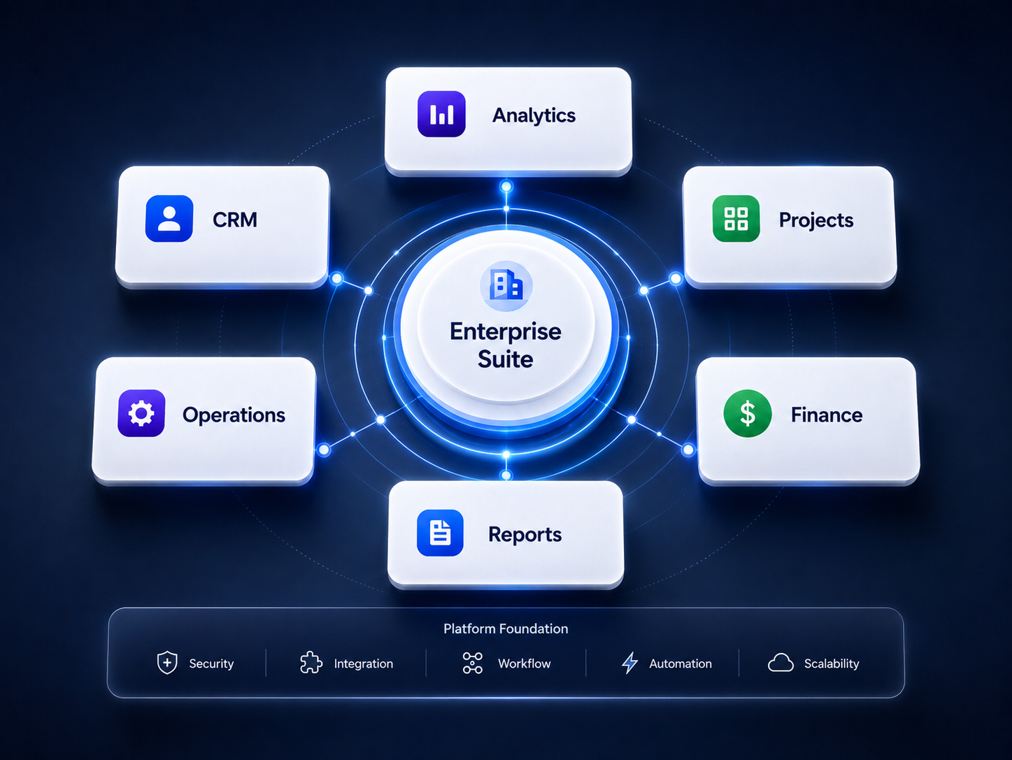 Enterprise Solutions illustration